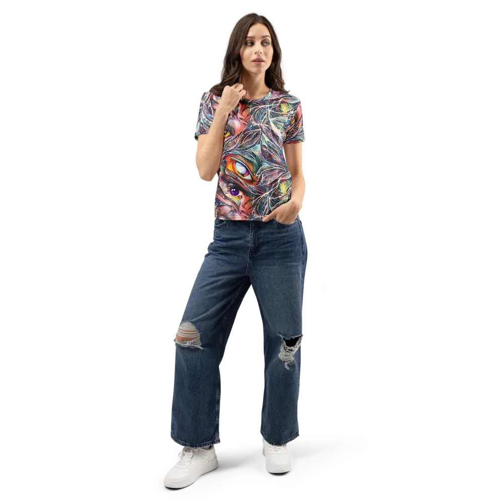 Sandra Chevrier on Women's Crew Neck T-Shirt — Front