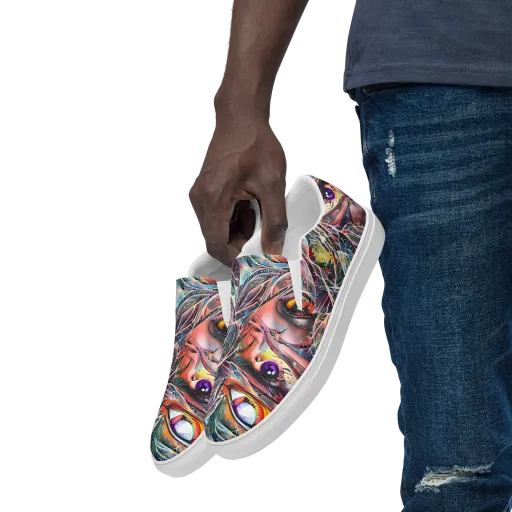 Sandra Chevrier on a Men's Slip-On Canvas Shoes