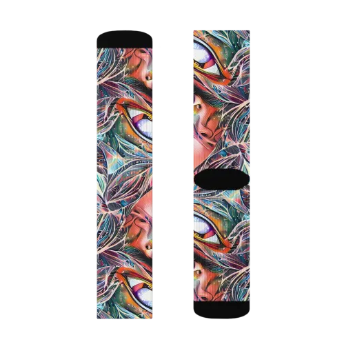Sandra Chevrier on a Socks