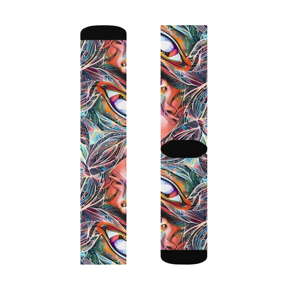 Sandra Chevrier on Socks — Right Sock