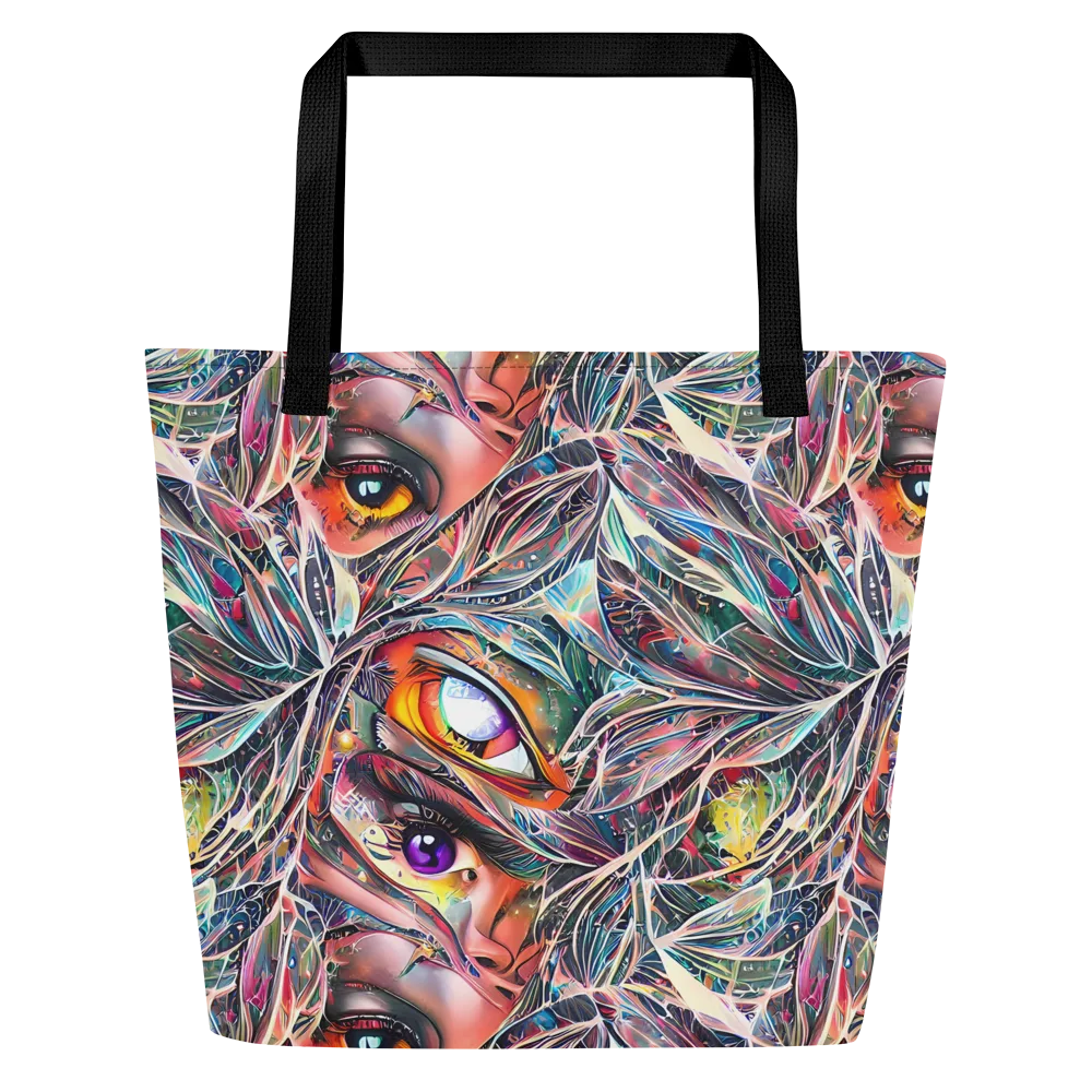 Sandra Chevrier on Large Tote Bag W/ Pocket — Front