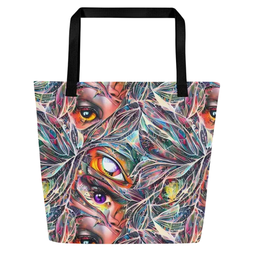 Sandra Chevrier on a Large Tote Bag W/ Pocket