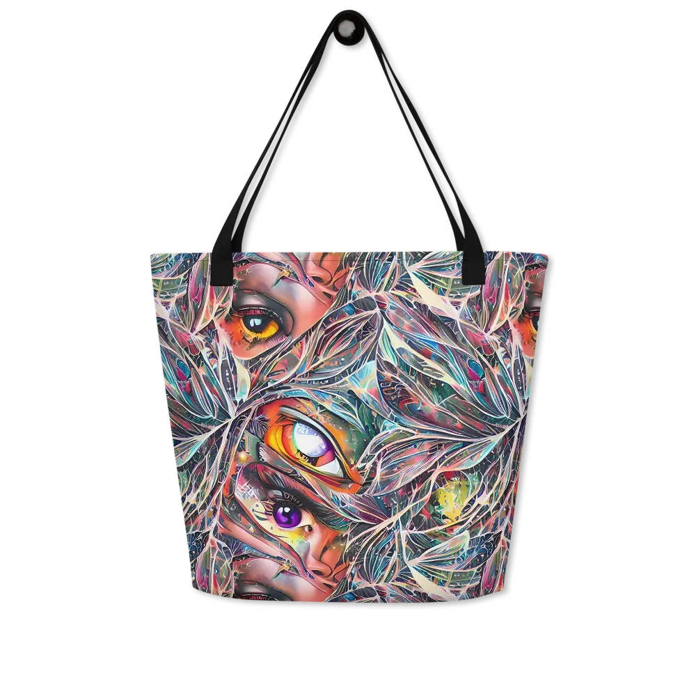 Sandra Chevrier on Large Tote Bag W/ Pocket — Front