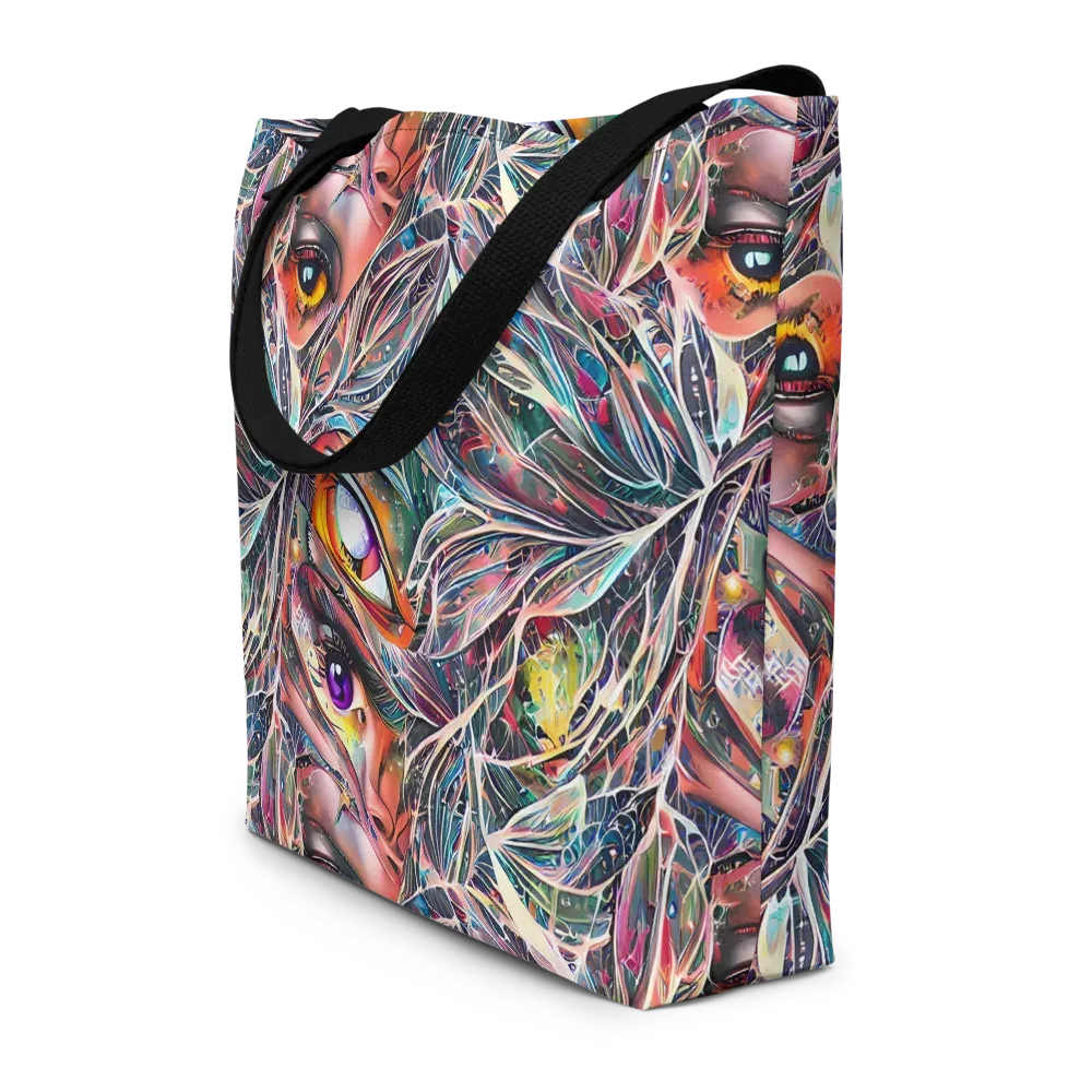 Sandra Chevrier on Large Tote Bag W/ Pocket — Front