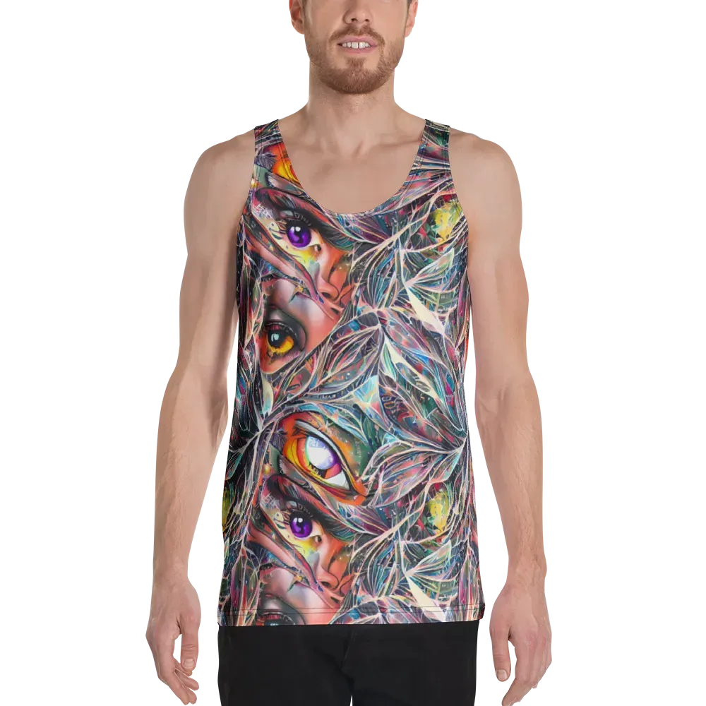 Sandra Chevrier on Men's Tank Top — Front