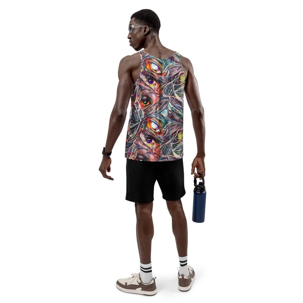 Sandra Chevrier on Men's Tank Top — Back