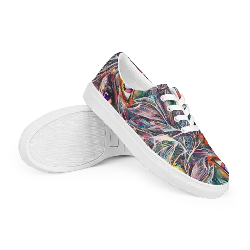 Sandra Chevrier on a Men's Lace-Up Canvas Shoes