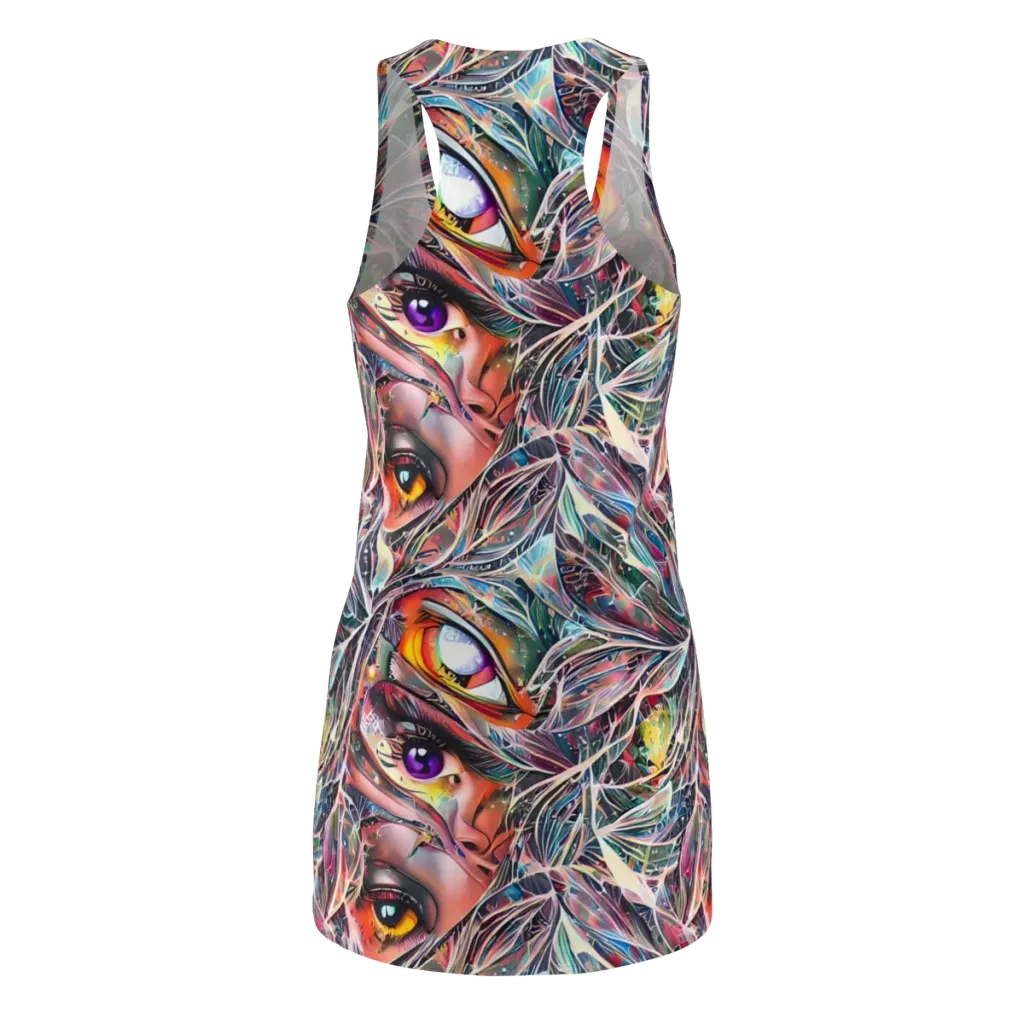Sandra Chevrier on Racerback Dress — Back