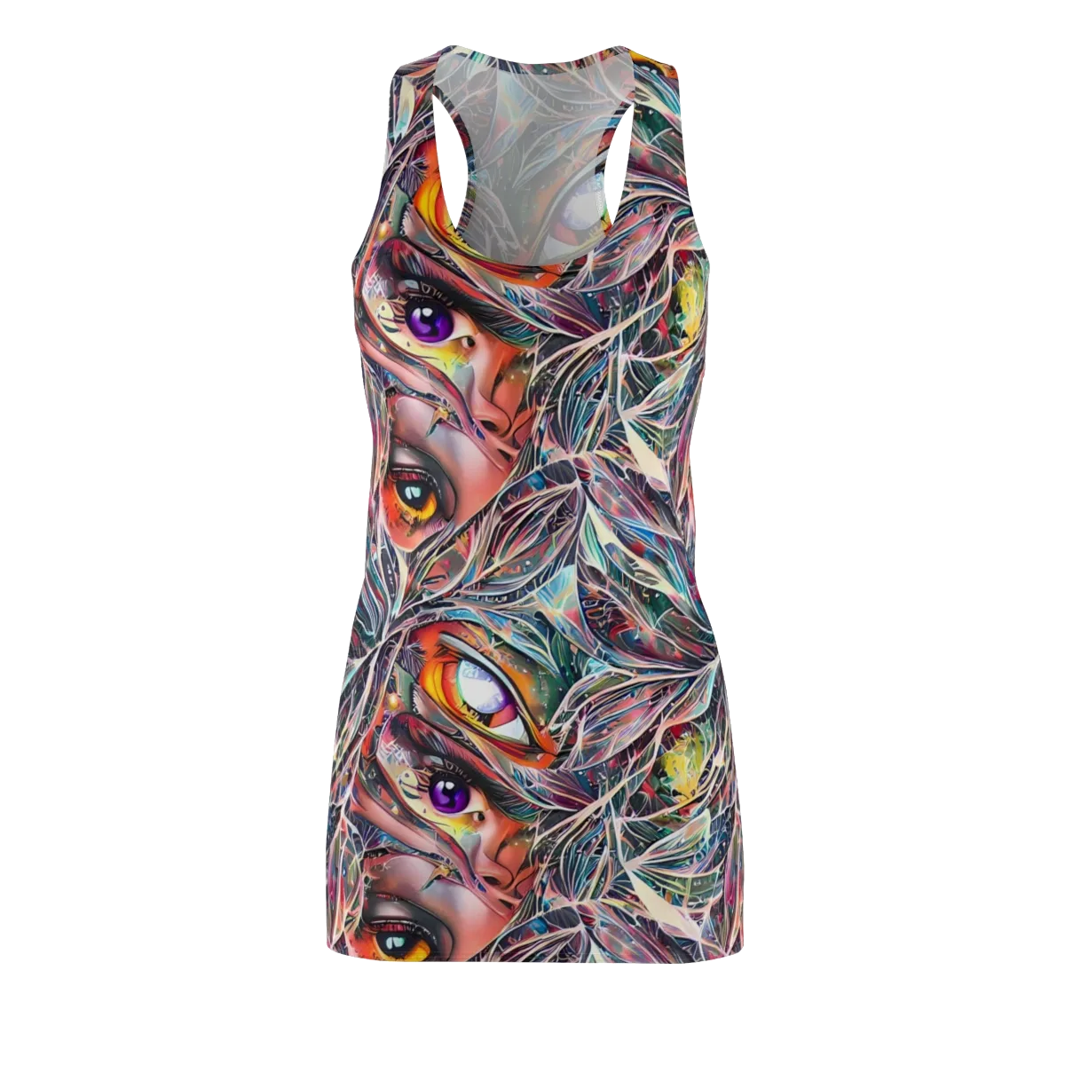 Sandra Chevrier on Racerback Dress — Front