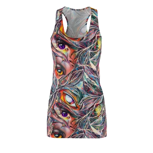 Sandra Chevrier on a Racerback Dress