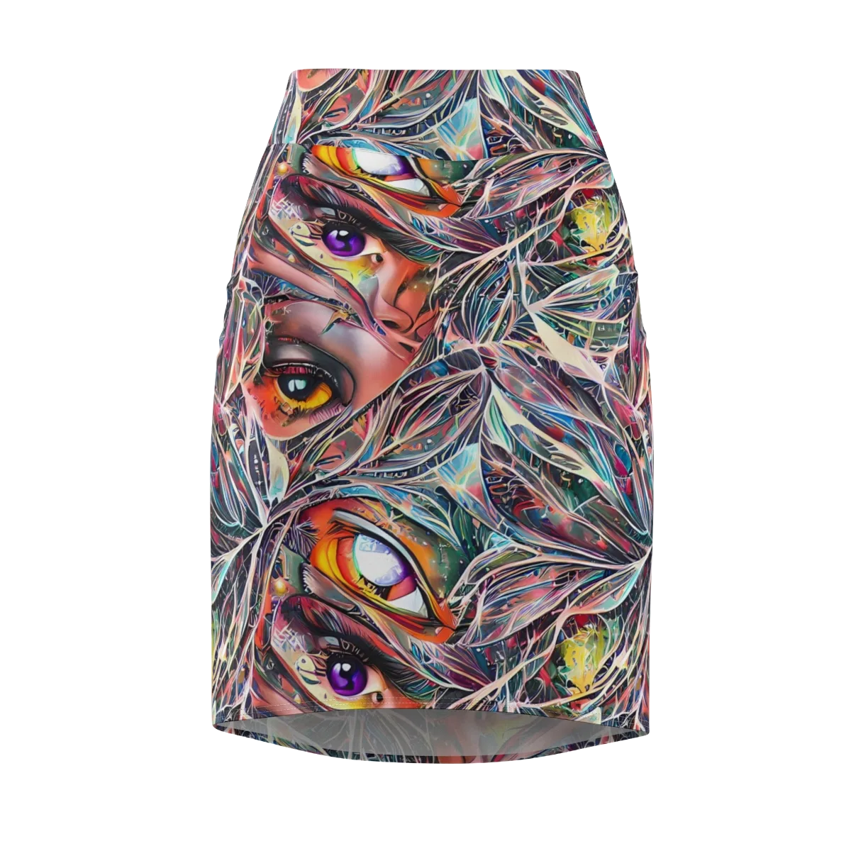Sandra Chevrier on Pencil Skirt — Front