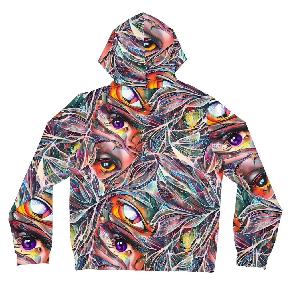 Sandra Chevrier on Women's Full-Zip Hoodie — Back