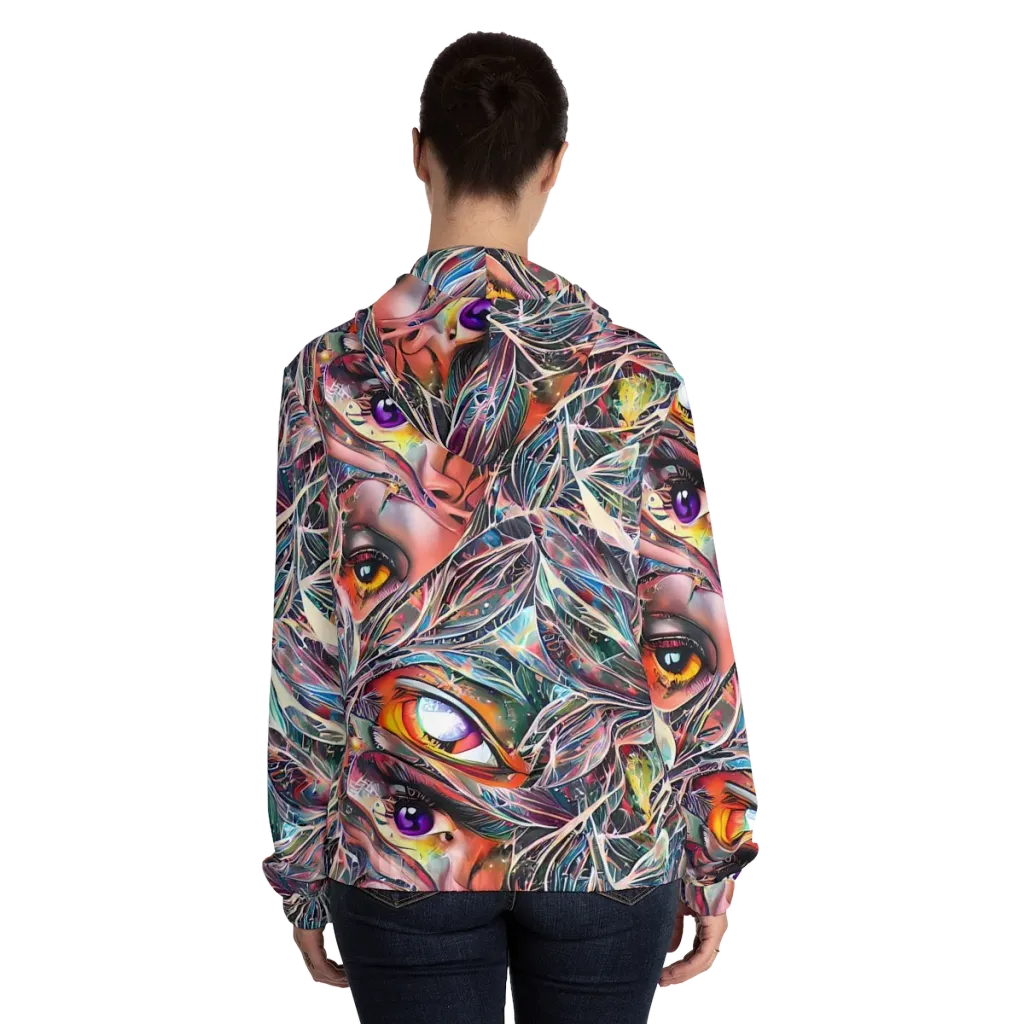 Sandra Chevrier on Women's Full-Zip Hoodie — Back On Person
