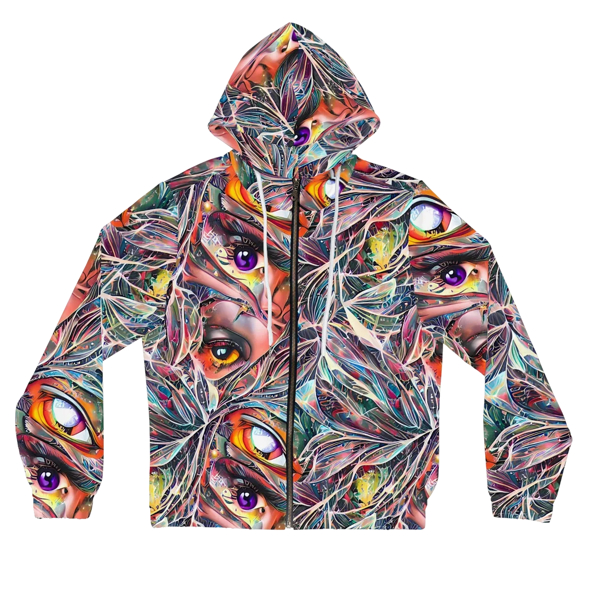 Sandra Chevrier on Women's Full-Zip Hoodie — Front