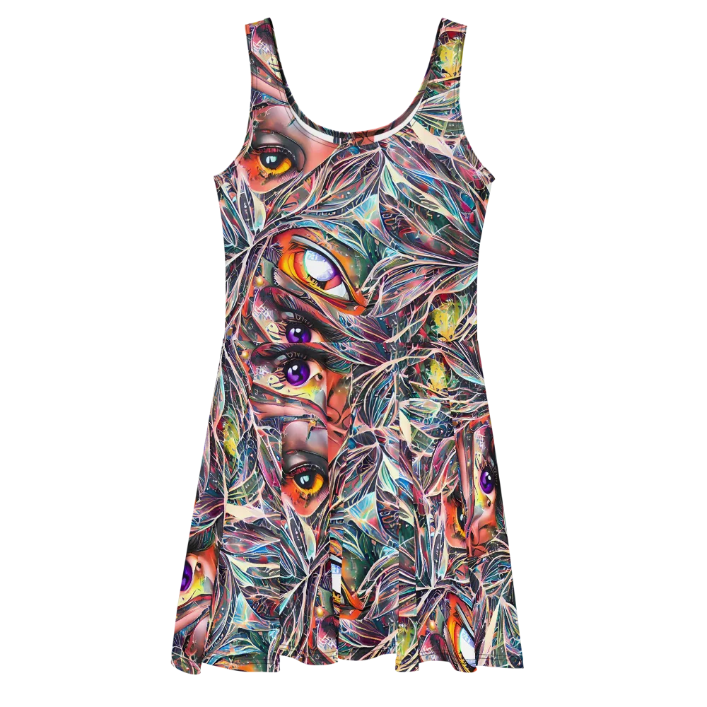 Sandra Chevrier on Skater Dress — Front