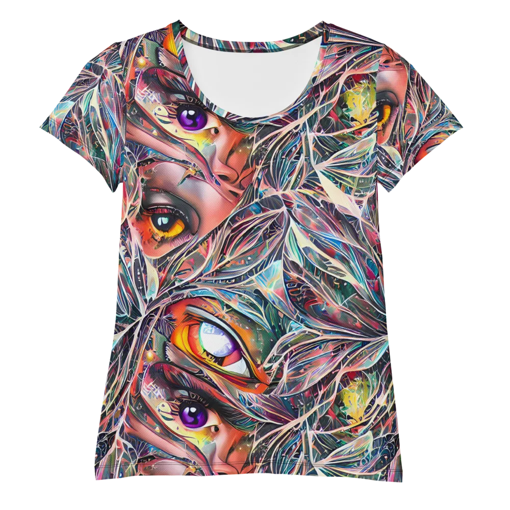 Sandra Chevrier on Women's Athletic T-Shirt — Front