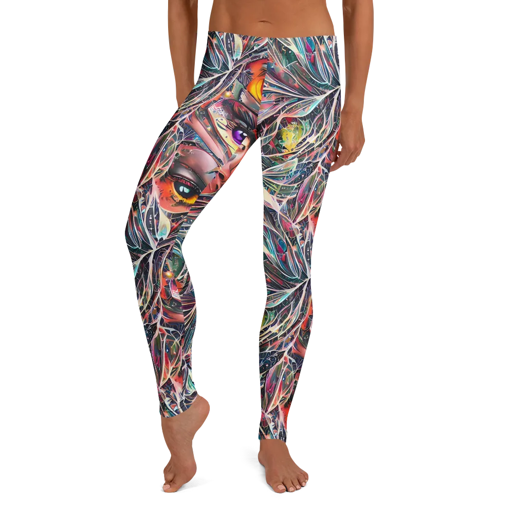 Sandra Chevrier on Leggings — Front