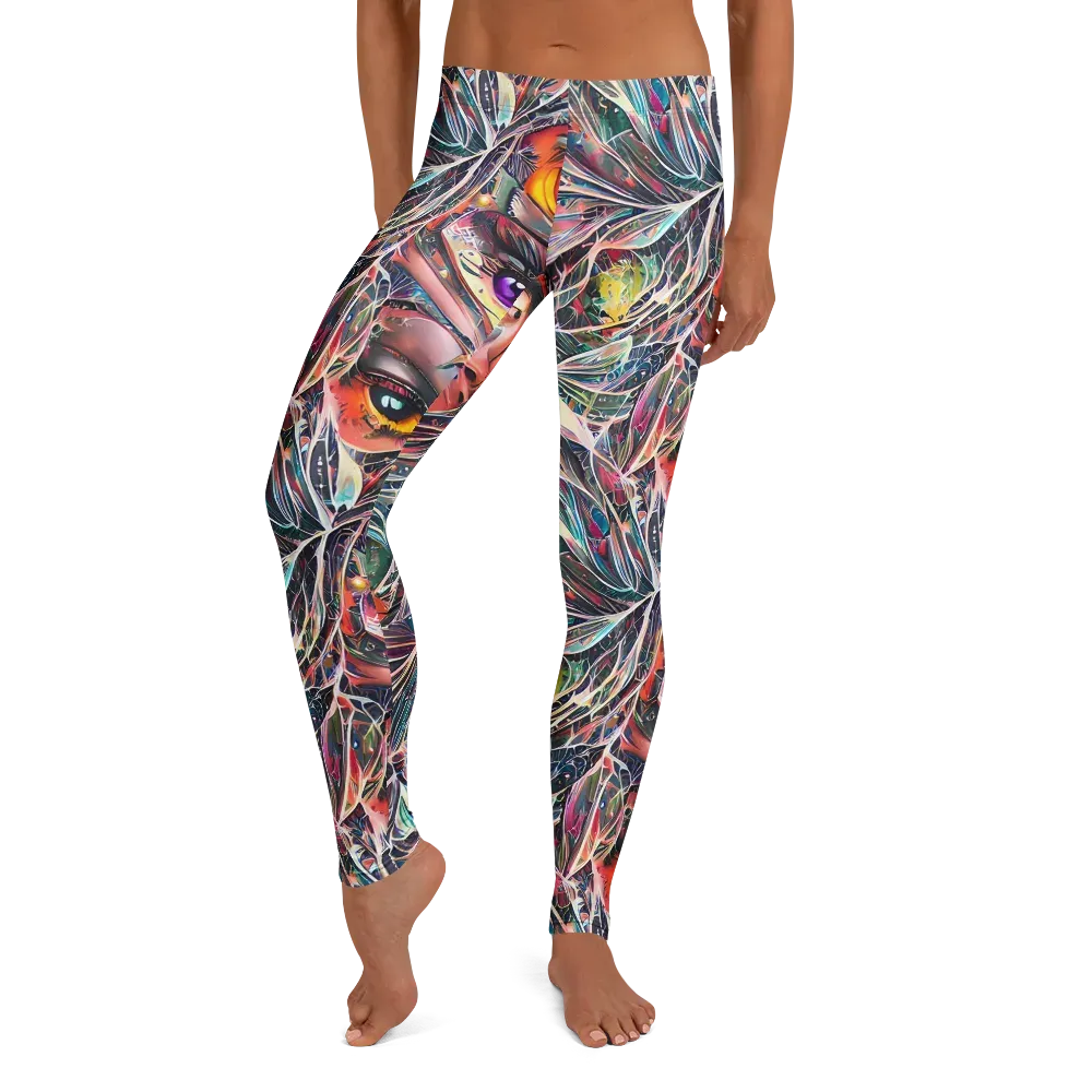 Sandra Chevrier on Leggings — Front