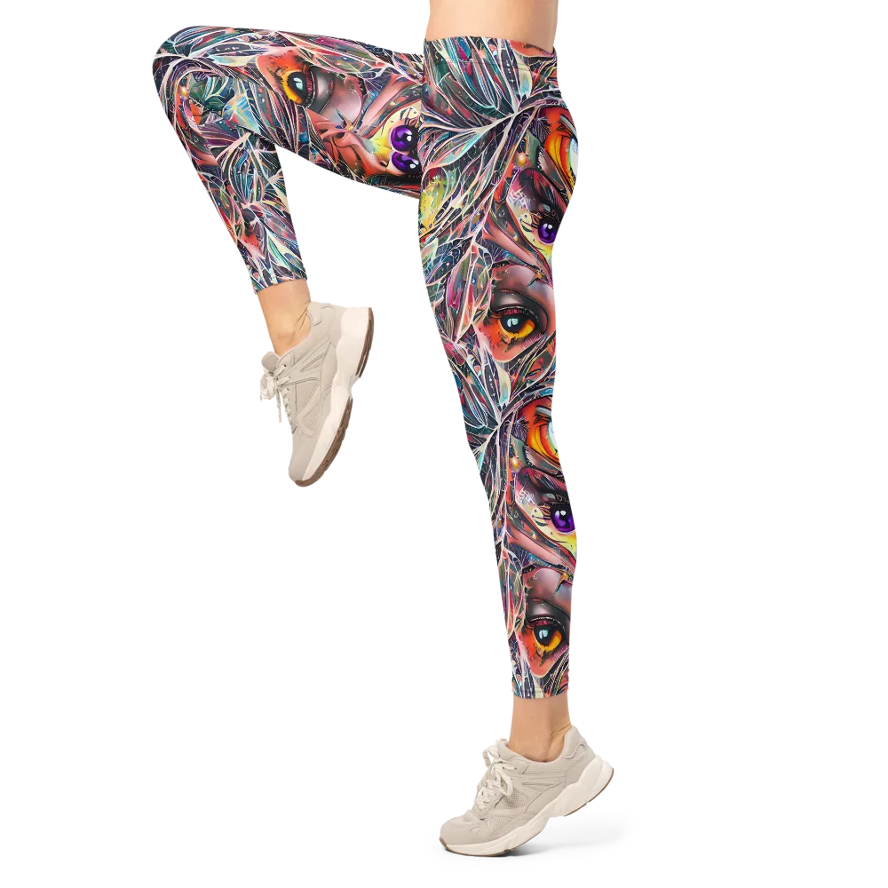 Sandra Chevrier on Leggings — Left
