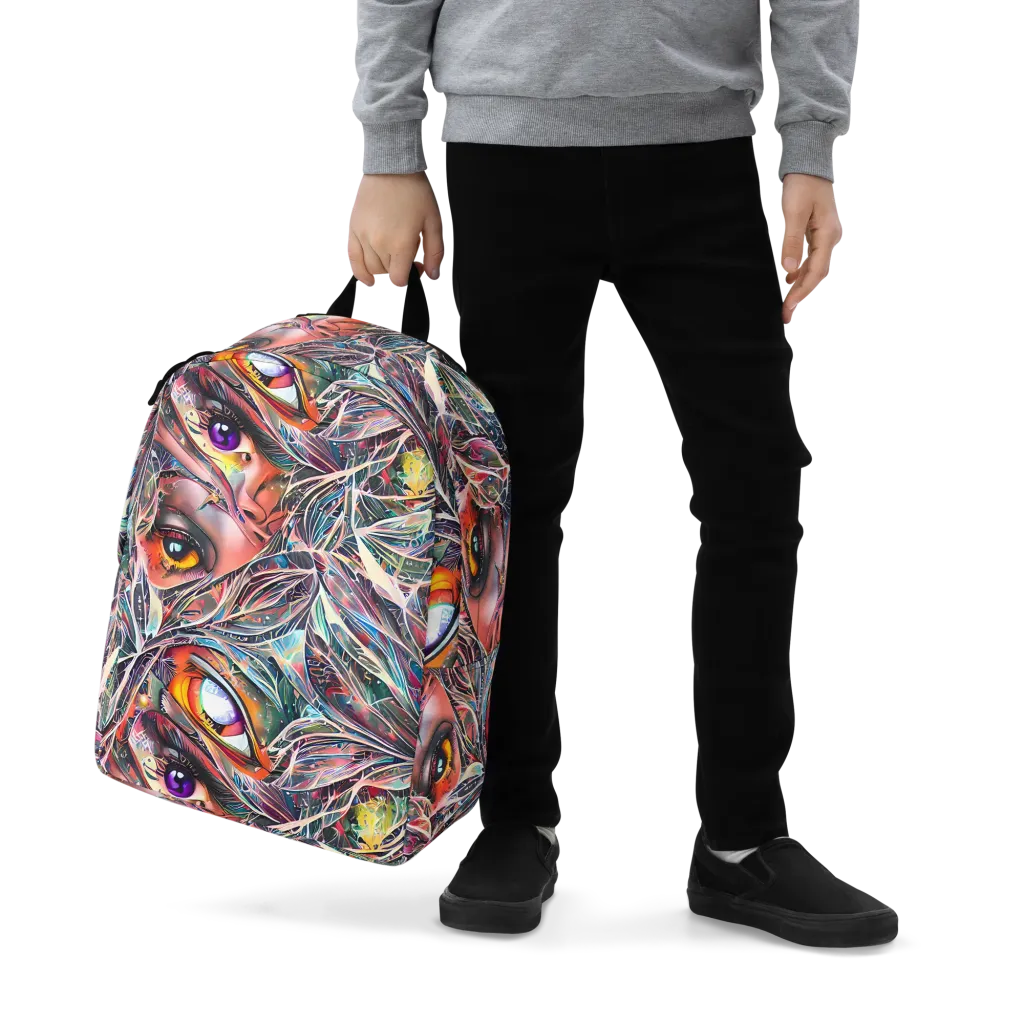 Sandra Chevrier on Minimalist Backpack — Zoomed-in