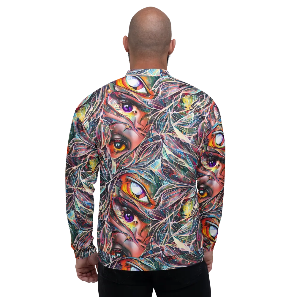 Sandra Chevrier on Bomber Jacket — Back