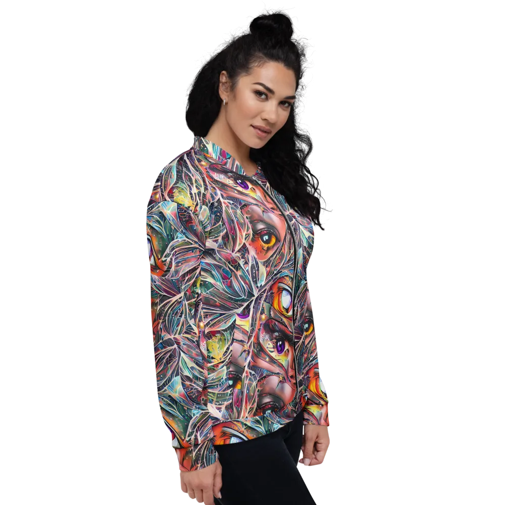 Sandra Chevrier on Bomber Jacket — Right