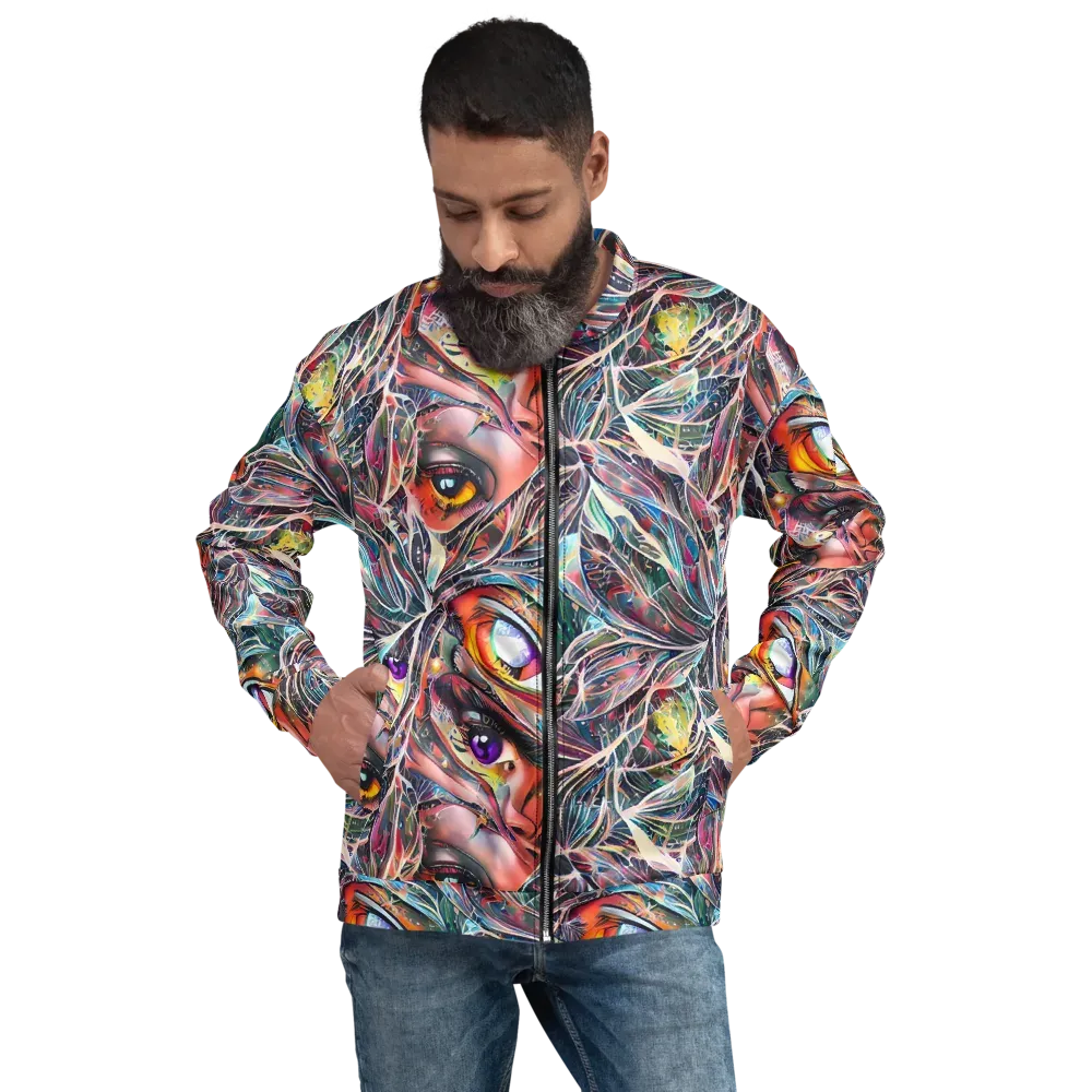 Sandra Chevrier on Bomber Jacket — Front
