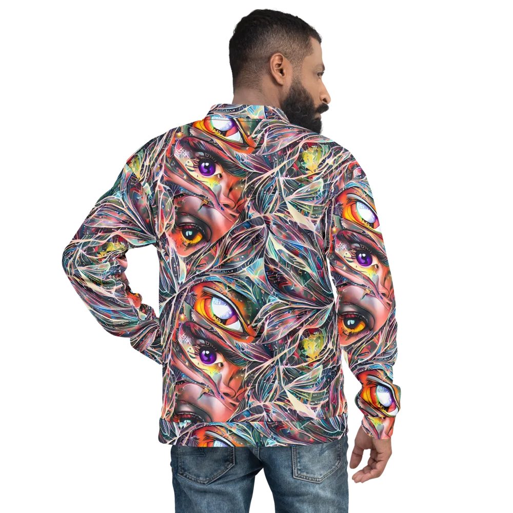 Sandra Chevrier on Bomber Jacket — Back