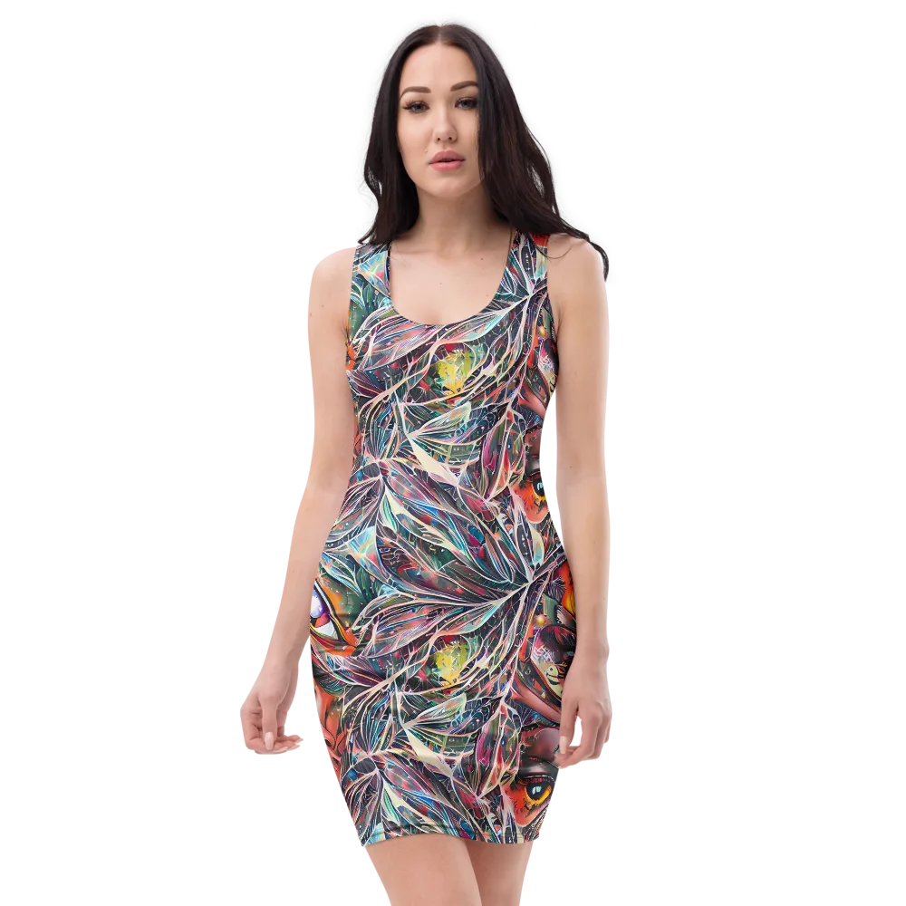 Sandra Chevrier on Bodycon Dress — Front