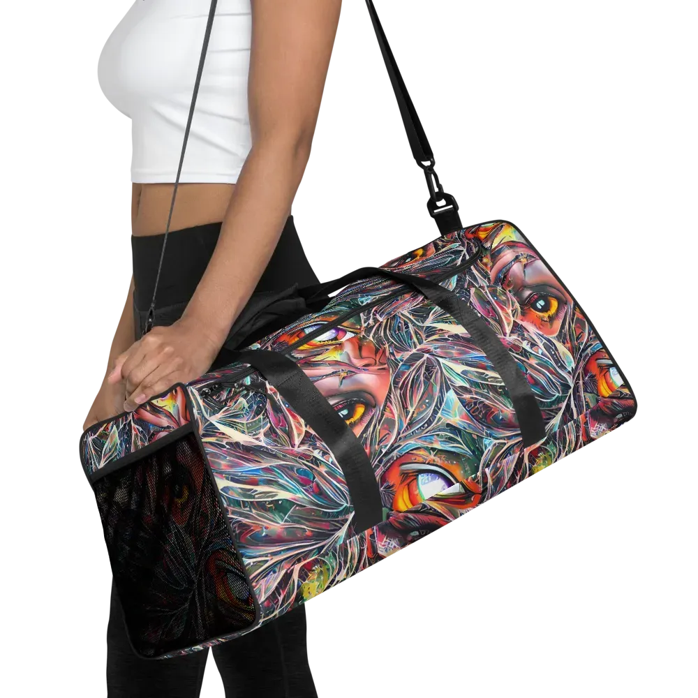 Sandra Chevrier on Duffle Bag — Front