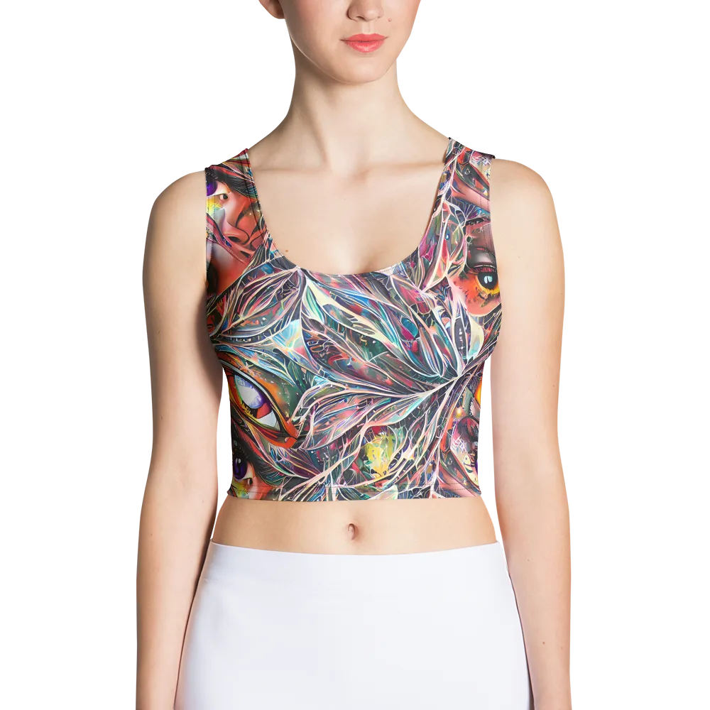 Sandra Chevrier on Crop Top — Front