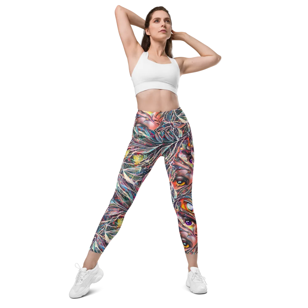 Sandra Chevrier on Leggings with Pockets — Front