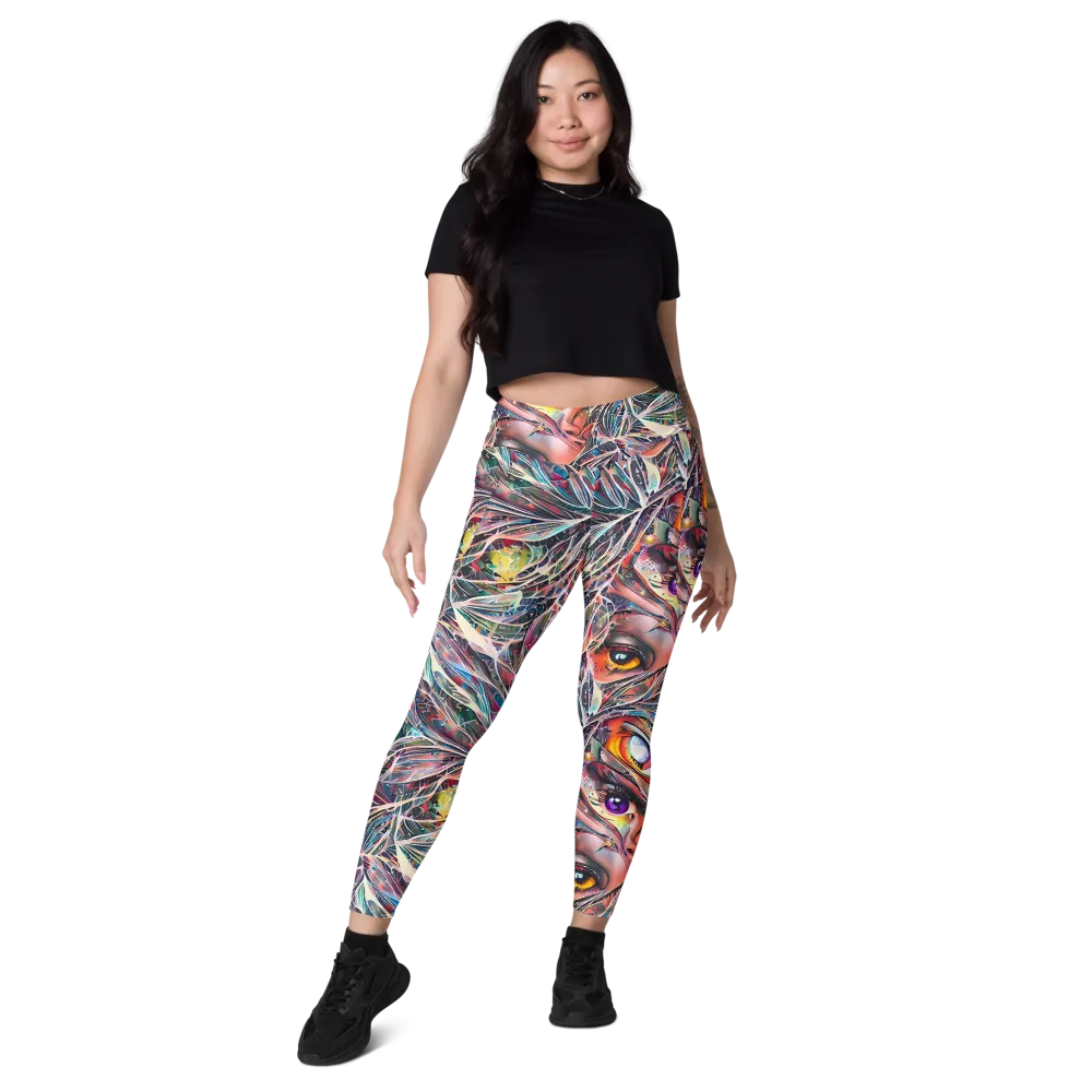 Sandra Chevrier on Leggings with Pockets — Front