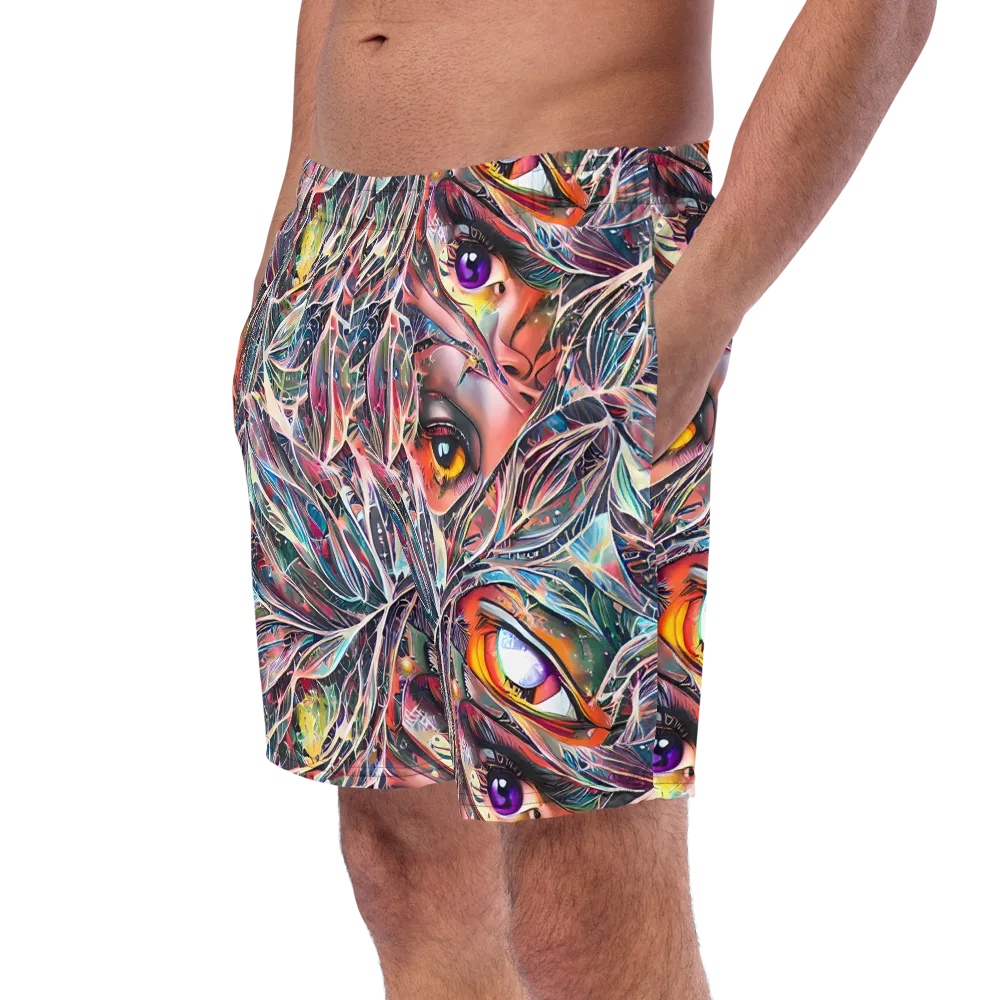 Sandra Chevrier on Swim Trunks — Left Front