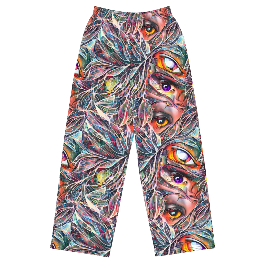Sandra Chevrier on Wide-Leg Pants — Front