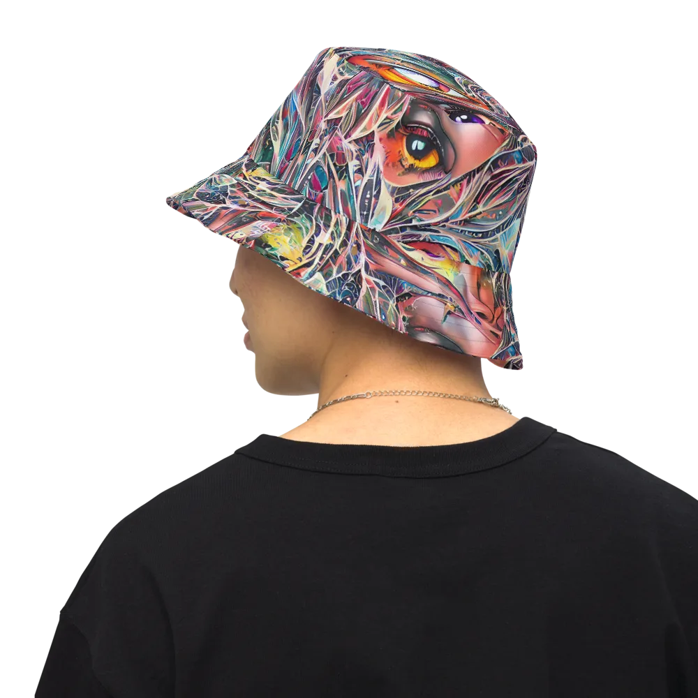 Sandra Chevrier on Reversible Bucket Hat — Back Inside