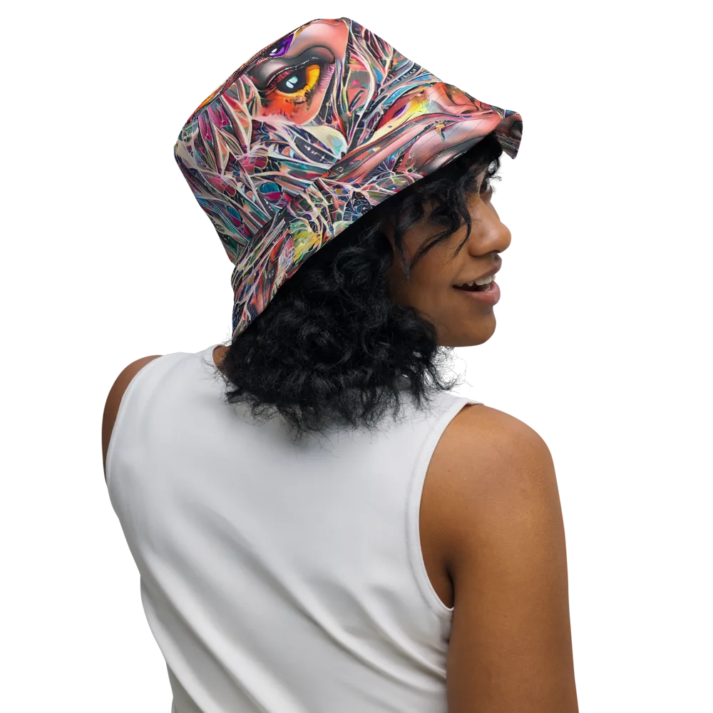 Sandra Chevrier on Reversible Bucket Hat — Right Outside