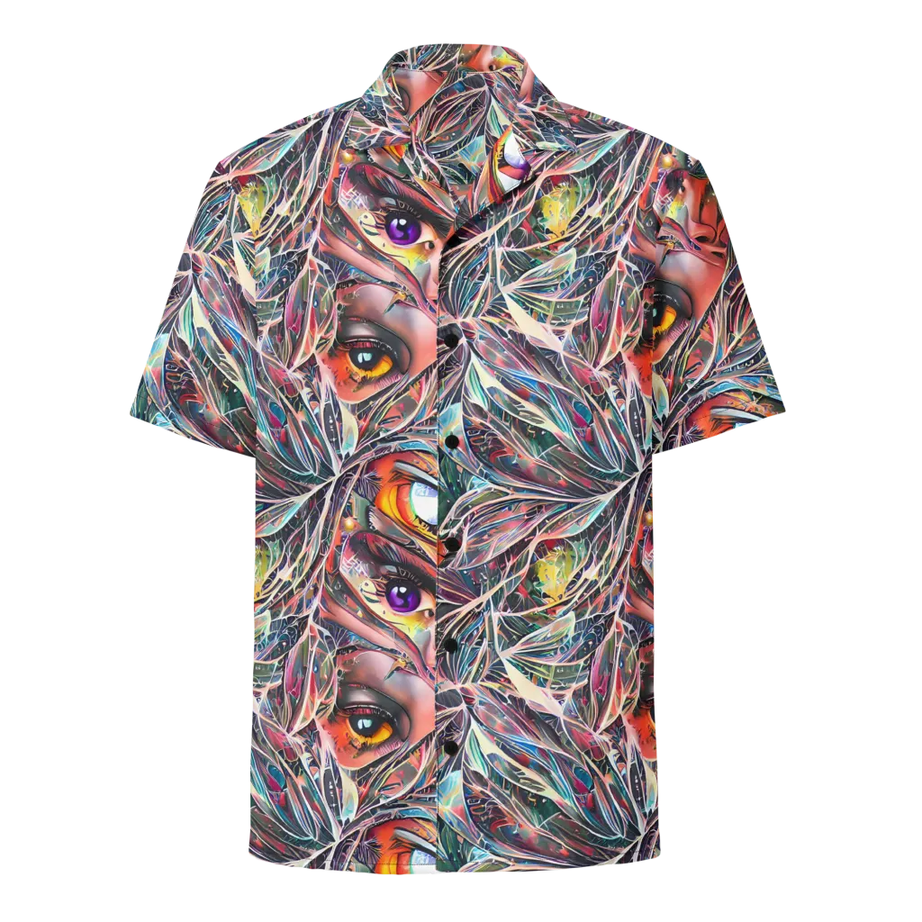 Sandra Chevrier on Button Shirt — Front
