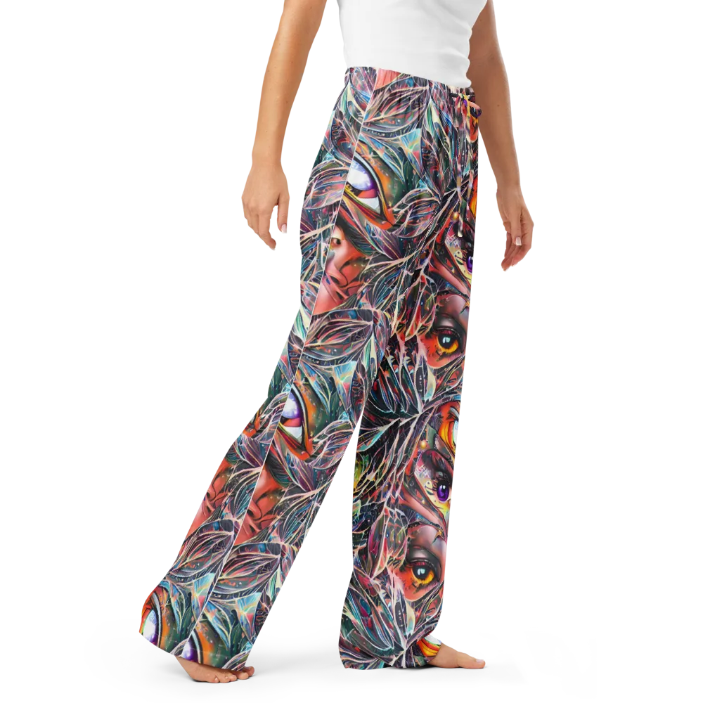Sandra Chevrier on Women's Pajama Pants — Right Front
