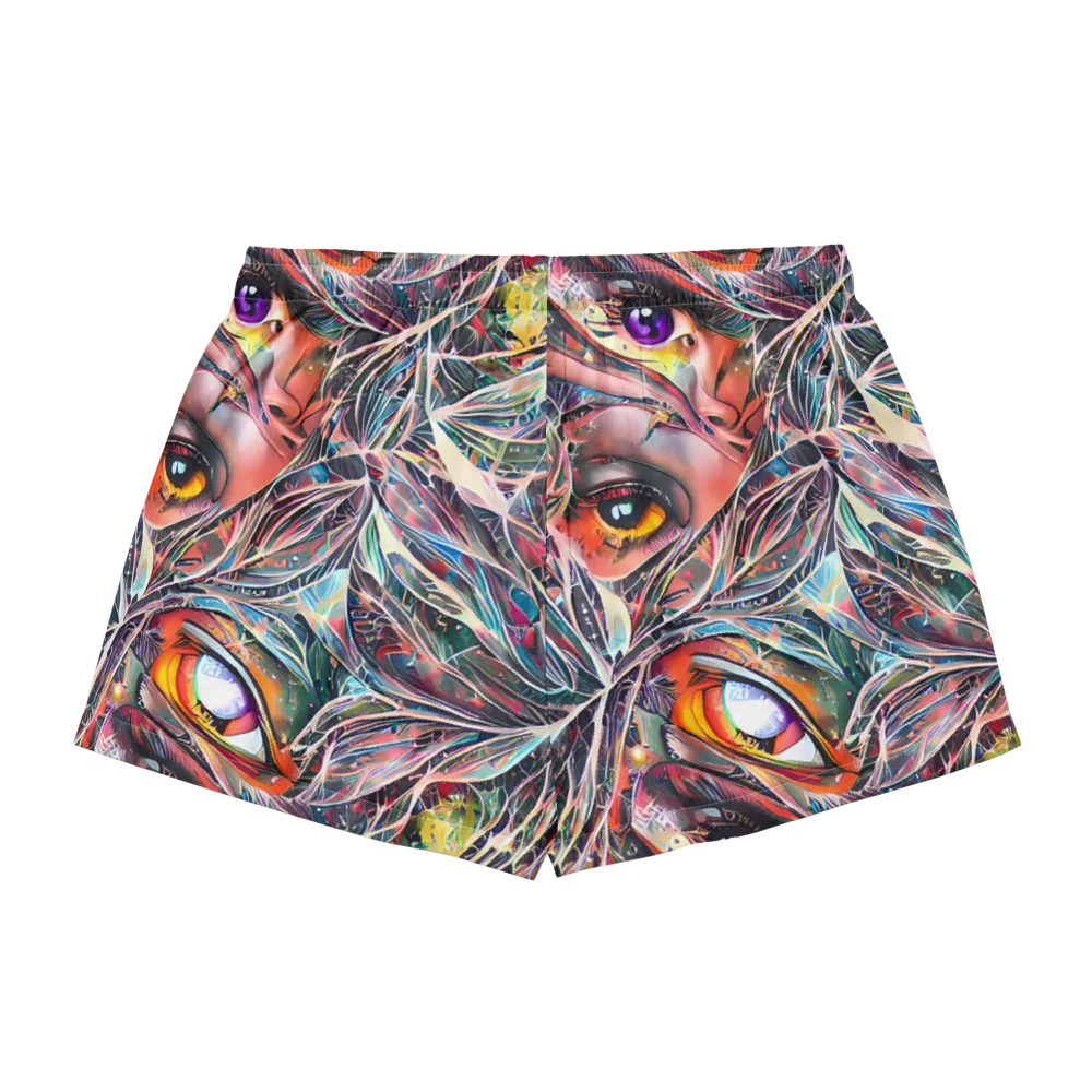 Sandra Chevrier on Women's Pajama Shorts — Back