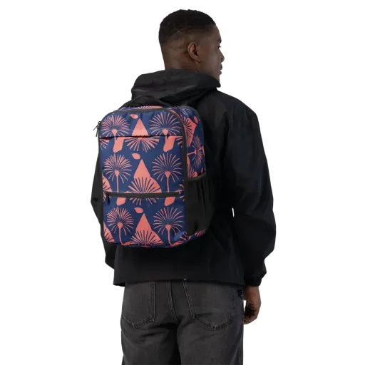Salmon Starburst on a Utility Backpack