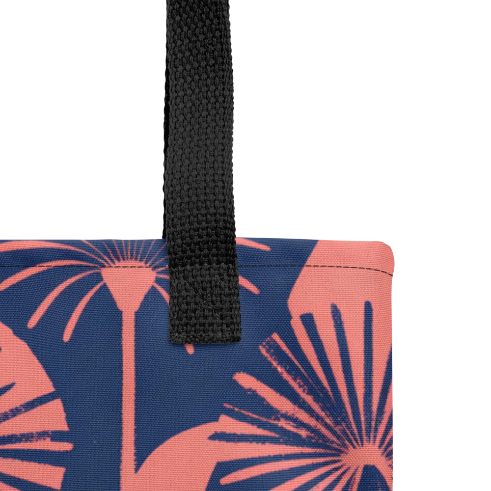 Salmon Starburst on Tote Bag — Product details