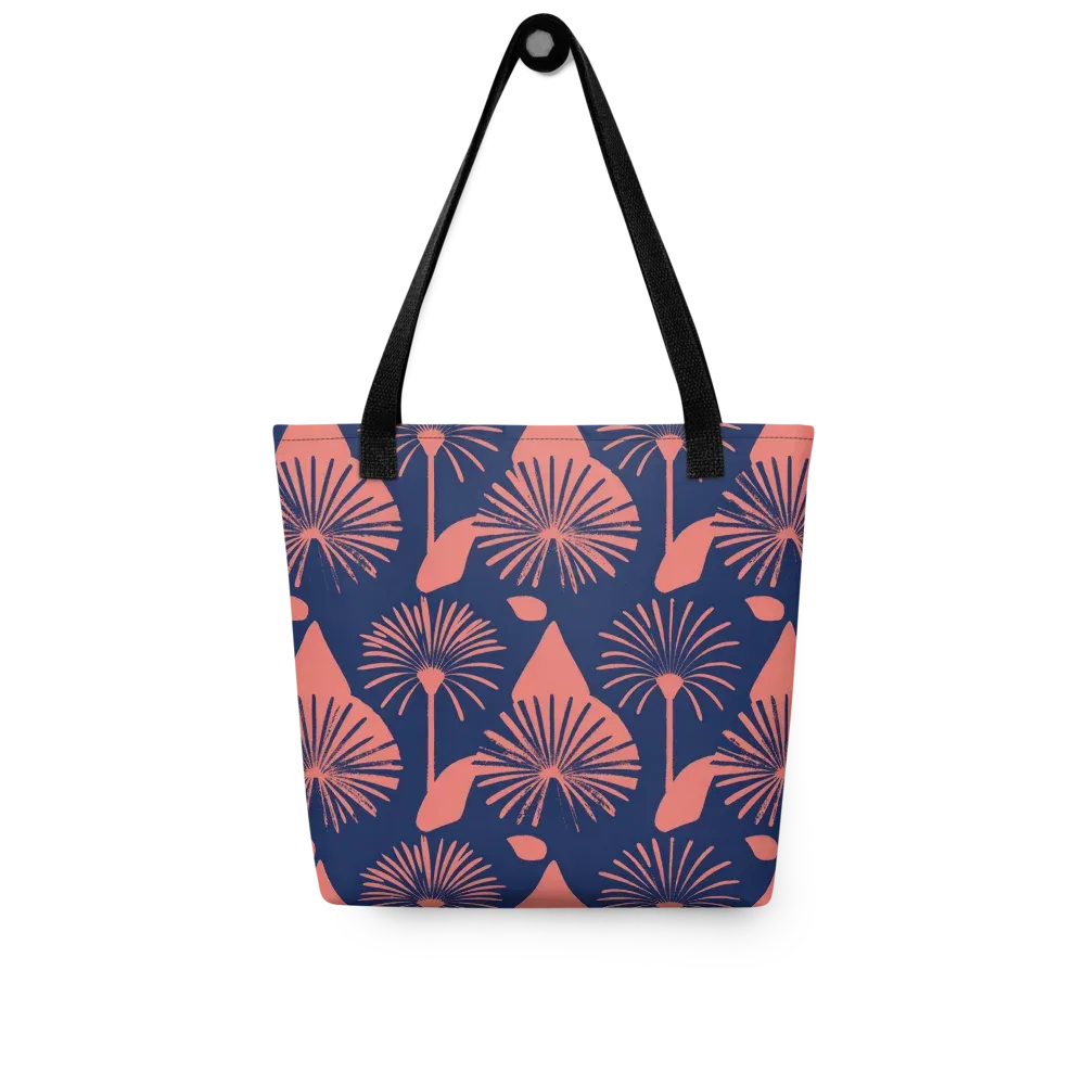 Salmon Starburst on Tote Bag — Front
