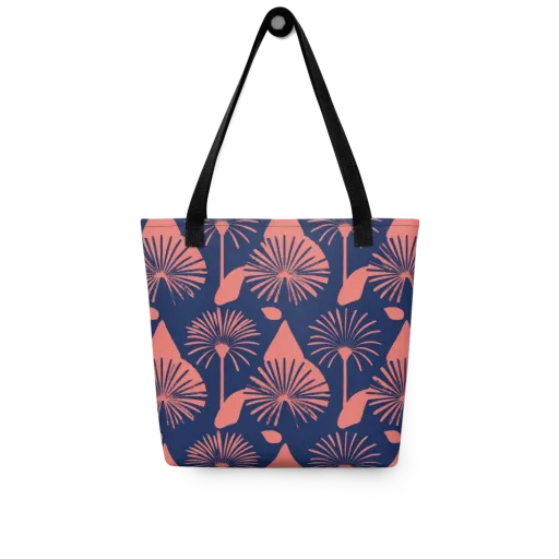 Salmon Starburst on a Tote Bag