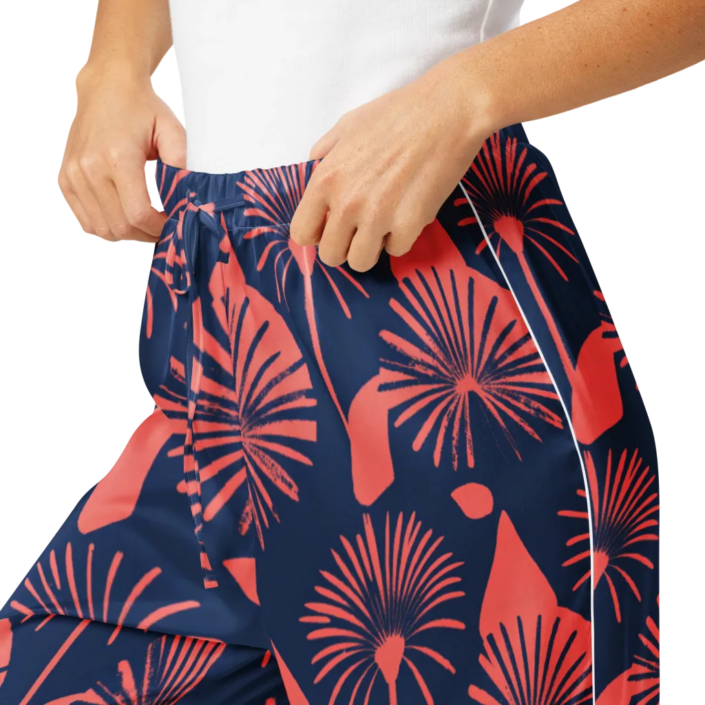 Salmon Starburst on Women's Pajama Pants — Product details