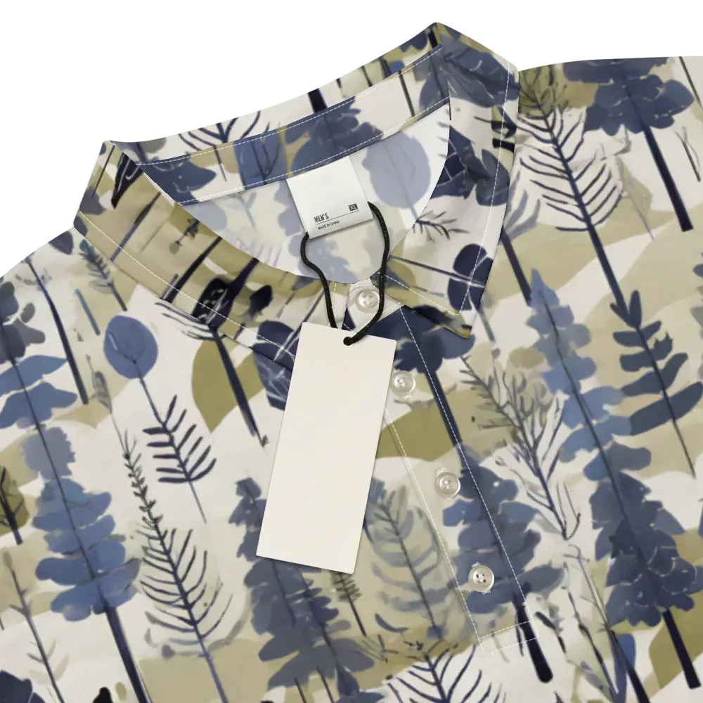 Whispering Canopy on Men's Slim Fit Polo Shirt — Product details