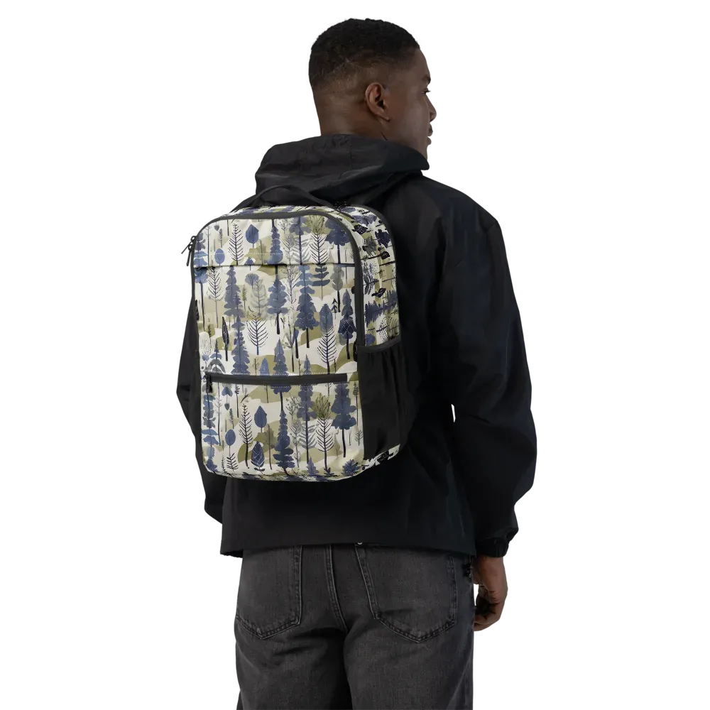 Whispering Canopy on Utility Backpack — Back