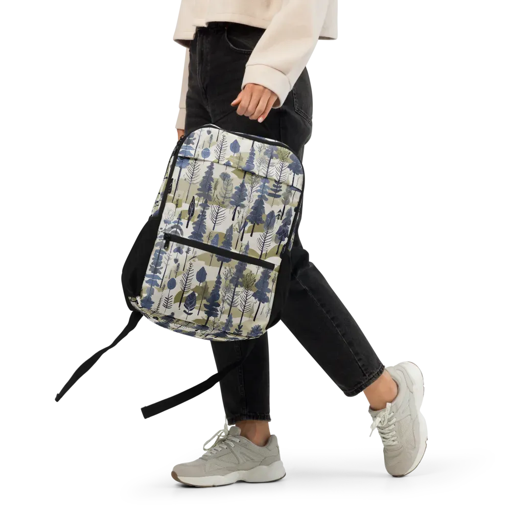 Whispering Canopy on Utility Backpack — Front