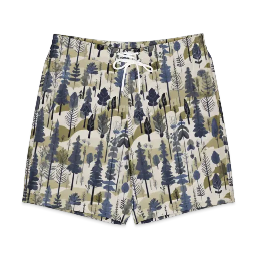 Whispering Canopy on a Men's Board Shorts