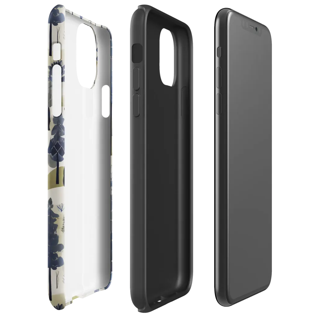 Whispering Canopy on Tough Case for iPhone® — Right